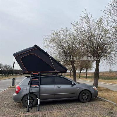 China 2021 Wild Cheap Price Orienteering II Wild Land Type Extended Shell Roof Top Tent 1-2 Person Motorhome Roof Top Tent Auto for sale