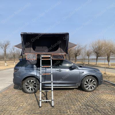 China Hot Sale 4X4 ABS Hard Shell Jeep Roof Top Tent 4 Person Extended Type 4 Person 4 Season for sale