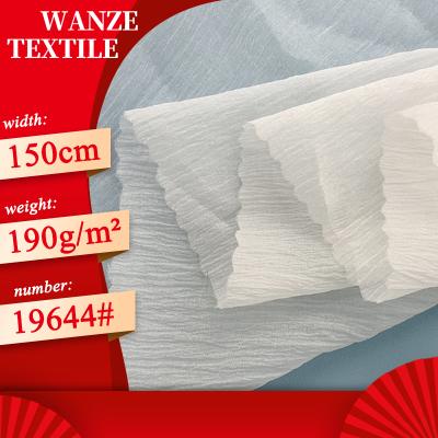 China Breathable Organza Tulle Wedding Fabric LaceRuyi French Yarn Polyester Soft 100% Porcelain Textile for sale