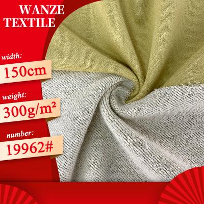 China Stretch Cotton Terry Towel Fabric One Piece Sweater Suede Guangzhou Knitted Fabric for sale