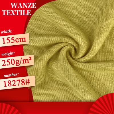 China Wanze of Simple Single Sided Women's Spandex Stretch Acrylic Fabric Tank Top T-shirt Knitted Fabric for sale