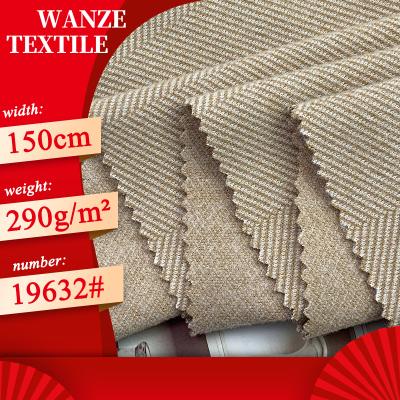 China Breathable Herringbone Wool Fabric English Oblique 290g Polyester Blended Pants Suit Woolen Fabric for sale