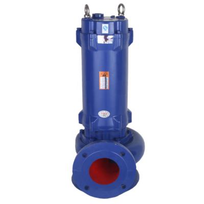 China Household Industrial Double Reamer Utilities WQAS Cut Pump 2.2kw Non-Clog Biogas Sewage Pumping Septic Tank for sale