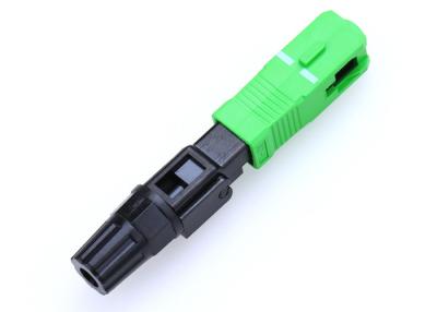 China Quick Assembly Fiber Optic Fast Connector Easily Installed For Telecom Devices for sale