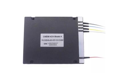 China 0.9mm CWDM MUX DEMUX Module 4 CH Low Insertion Loss , OEM ODM Service for sale