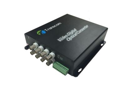 China High Definition Analog Video Digital Optical Converter 8 Channels For Toll Station System for sale