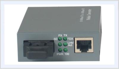 China Single Mode Fast Ethernet Media Converter FC SC Port With 20-120km Distance for sale