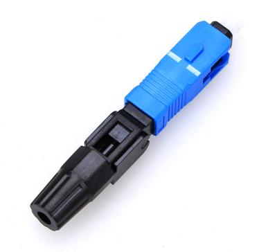 China Quick Assembly Connector , Fiber Optic Sc Connector No Epoxy For Network Equipment for sale