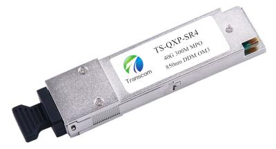 China Cisco QSFP-40G-SR4 QSFP+ 850nm 40G 300M fiber optic transceiver with DDM for sale