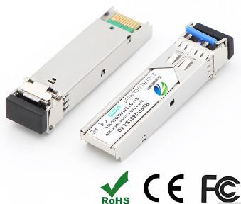 China LH / LX Fiber Optic SFP Optical Transceivers Module 1310nm 40KM Distance for sale