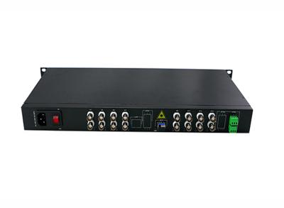 China Rack Mount Video Digital Optical Converter 1310nm/1550nm Analog Optical Transmitter for sale