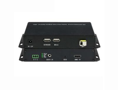 China 1 SFP Port HDMI To Fiber Converter 1310nm Wavelength With LC Connector for sale