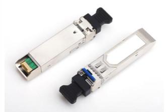 China 1.25G Upstream / Downstream Ethernet Fiber Optic Transceiver CWDM Module BIDI 160KM for sale