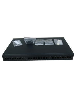 China Rack Mounted ODF Fiber Optic Terminal Box , 1U FTTH Termination Box for sale