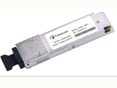 China 850nm SR4 Qsfp 40gb Transceiver , MPO 100M QSFP Optical Module With DDM for sale