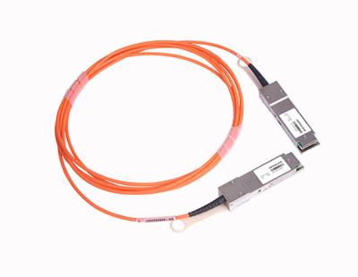 China Multimode QSFP28 Active Optical Cable 25Gbps 850nm With Hot Pluggable Electrical Interface for sale