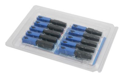 China Field Assembly Connector SC/UPC 10pcs/blister box for sale