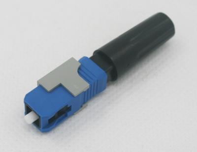 China SC / UPC Field Assembly Optical Connector 30N Tensile With Low Insertion Loss for sale