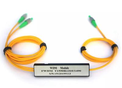 China 3 CH CWDM MUX DEMUX Module Low PDL For PON Networks , ISO9001 Standard for sale