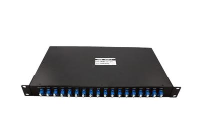 China 1U CWDM MUX DEMUX Module 16 Channel With PVC / ABS Material , ISO9001 Listed for sale