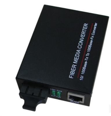 China 1310 / 1550nm Single Mode Single Fiber Media Converter Bidirectional 20km AC 220V for sale