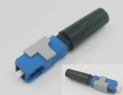 China Fiber Optic Fast Connector SC UPC / Quick Connect Connectors High Tensile for sale