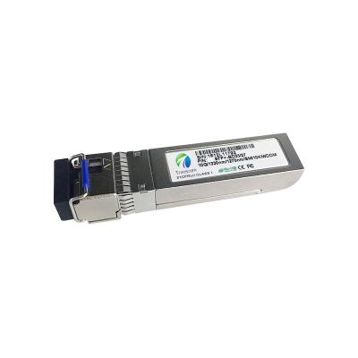 China SFP Module Single Mode Fiber Transceiver 1330/1270nm 10km 10G LC Receptacle Bi - Directiona for sale