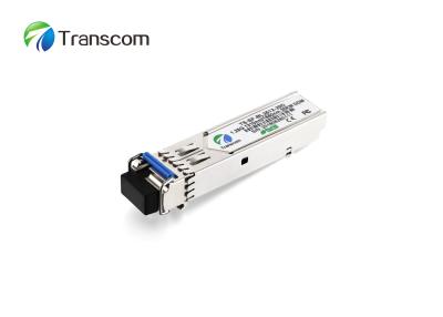 China SFP BIDI 1.25G 1310/1550nm Fiber Optical Transceiver DDM 20KM Single Fiber for sale