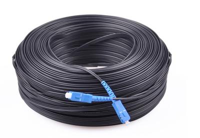 China Outdoor Fiber Optic Patch Cables Cord GJYXCH Ftth SC APC SM Mode Low Insertion Loss for sale