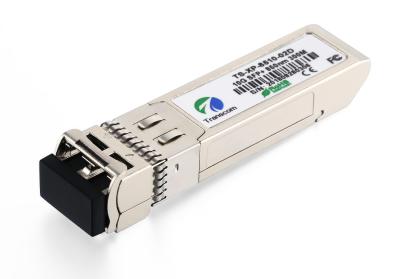 China 10G LC / SC Duel Fiber Transceiver Module , Single Mode Fiber Optic Transceiver for sale