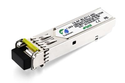 China CE Fiber Optical Transceiver SFP BIDI 1.25G 1310/1550nm DDM 40KM LC Connector for sale