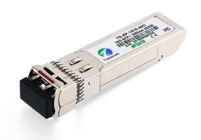 China Solo tipo óptico de la fibra del transmisor-receptor 10Gb/s 1550nm Wavelengh SM del modo SFP+ en venta