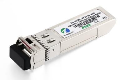 China transmisor-receptor de la fibra óptica de Ethernet de la distancia de los 40km, transmisor-receptor de la fibra de BIDI SFP+ 10gb en venta