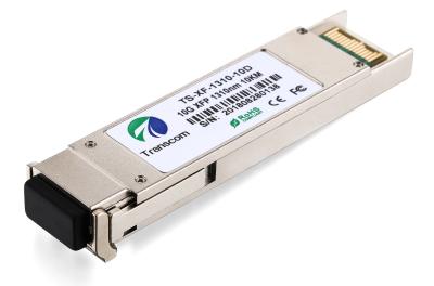 China 3 Years Warranty XFP Optical Transceiver LC Connector 1310nm Wavelength 10 Gb/s 10km for sale