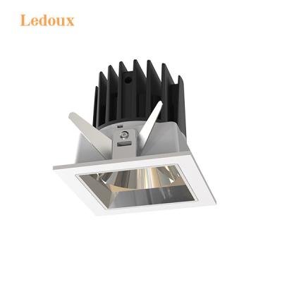 China Modern Dimmable 6W 66*62mm COB LED Downlight With Die Casting Aluminum for sale