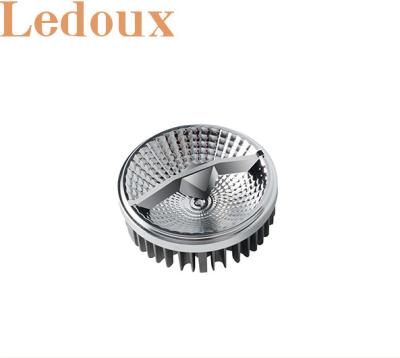 China Aluminum Indoor COB G53 AR111 LED Base Spotlight for sale