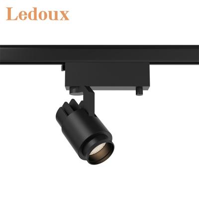 China Anti-Glare/Adjustable/Zoomable LEDOUX Minimalism Hotel 20W 30W LED Track Light Shop Spot Track Lamp TDC 2700K 3000K Dimmable for sale