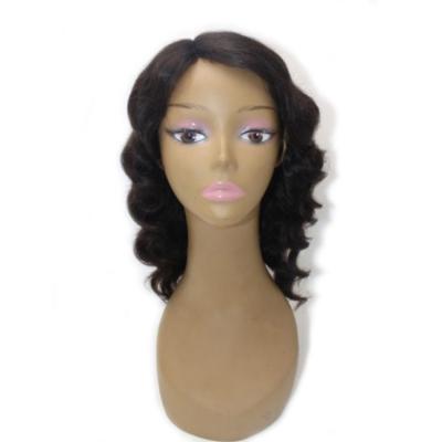 China Brazilian Body Wave Human Hair Lace Wigs 100% Virgin Hair With Cuticle Aligned Body Wave Lace Front U Part Wig Swiss Side Parting for sale