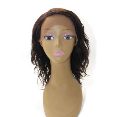 China Side Lace Front Wig Swiss Lace Part Wet And Wavy 100% Brazilian Virgin Human Hair U Wave Part Regular Lace Wigs For Black Women for sale