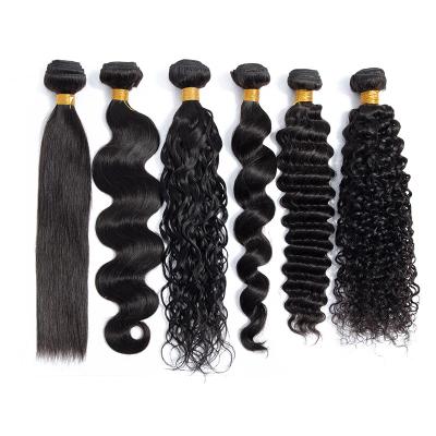 China Wholesale 10 One Virgin Mink Brazilian Hair Vendors Silky Straight Wave, 8~30 Inches Straight, Body, Deep Bundles, Loose, Curly, Natural Weave Hiar Grade for sale