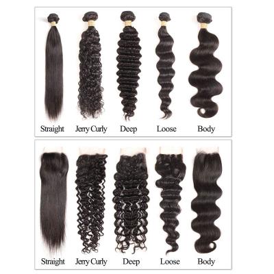 China Free Sample Silky Straight Wave Cuticle Aligned Peruvian Hair Bundle With Closure, Swiss Pre Plucked HD Lace Headband Closure, Good Quality Lace Closure for sale