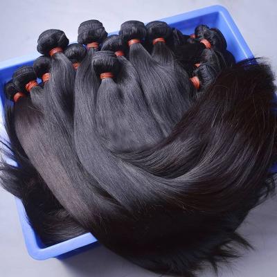 China Natural Hair Bundles 100% Straight Virgin Peruvian Mink Hair Cuticle Aligned Raw Hair 8 Inches To 40 Inches for sale