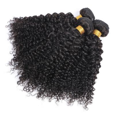 China Water Wave 3 Bundles Deal 10 12 14 16 18 Inch Hair Extension 360 Mongolian Kinky Curly Lace Frontal Hair Closure for sale