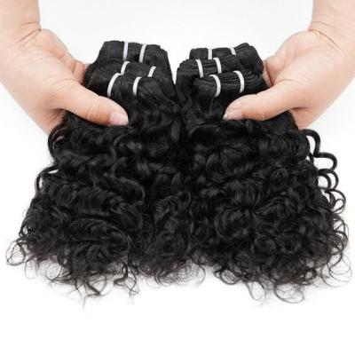 China New Arrival Curly Wave Hair Elees Hair 8 Inch Raw Virgin Hair,Wholesale High Quality Short Raw Virgin Hair For Women for sale