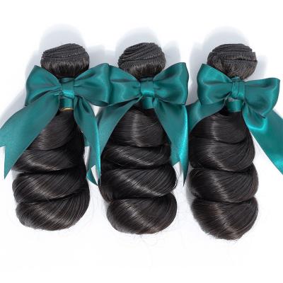 China 100% Loose Wave Hair Bundles Brazilian Hair Free Sample Wholesale Wave Hair Bundle ,Loose Wave Hair Weave Bundle for sale