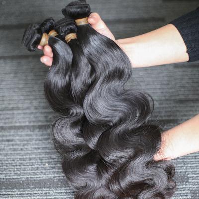 China hair Elee 10A Grade Body Wave 100% Virgin Hair Bundle With Closure Brazilian Raw Virgin Cuticle Aligned Hair for sale