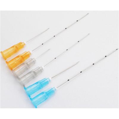 China Customized Hypodermic Care Dermal Filler Needles Micro Blunt Tip Cannula Needles for sale