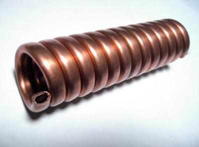 China RF Copper Tube Induction Coil Assembly Spring for Medical Applications for sale