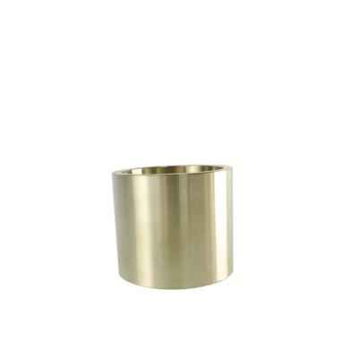 China CNC Machining Aluminum Bronze Sleeve Wear Resistant Copper Tube Bushing for sale