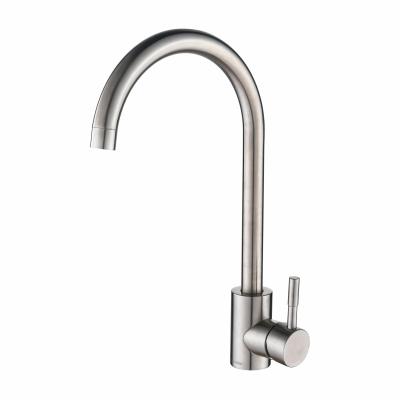 China High Demand Sense Faucets American Stainless Steel Kitchen Mixer Taps for sale